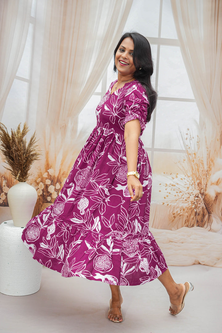 Siya  Day to Night Dress Without Lining( Wrinkle-Free Dress)