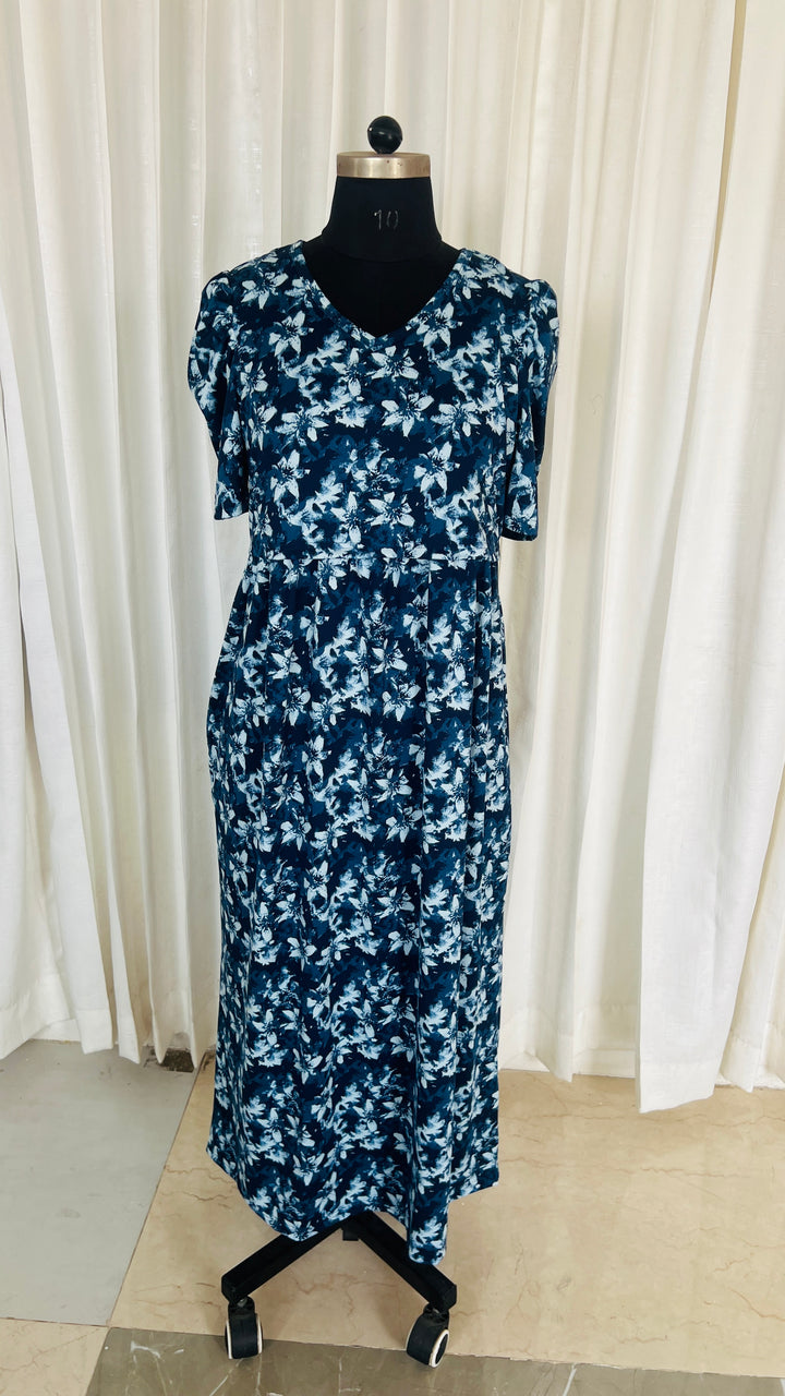 Maxi Blue Light Weight Dress