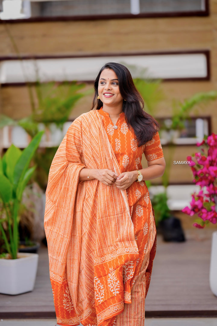 Pavilam Cotton 3 piece Set with lining