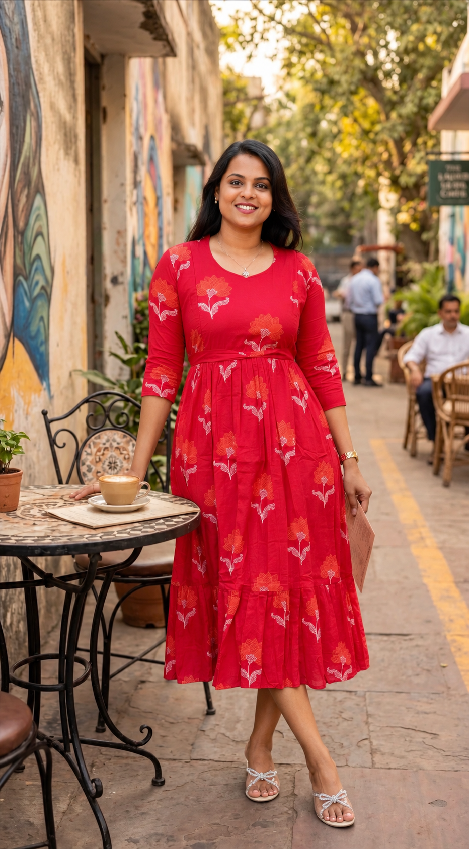 Shreya Casual Dress With Lining