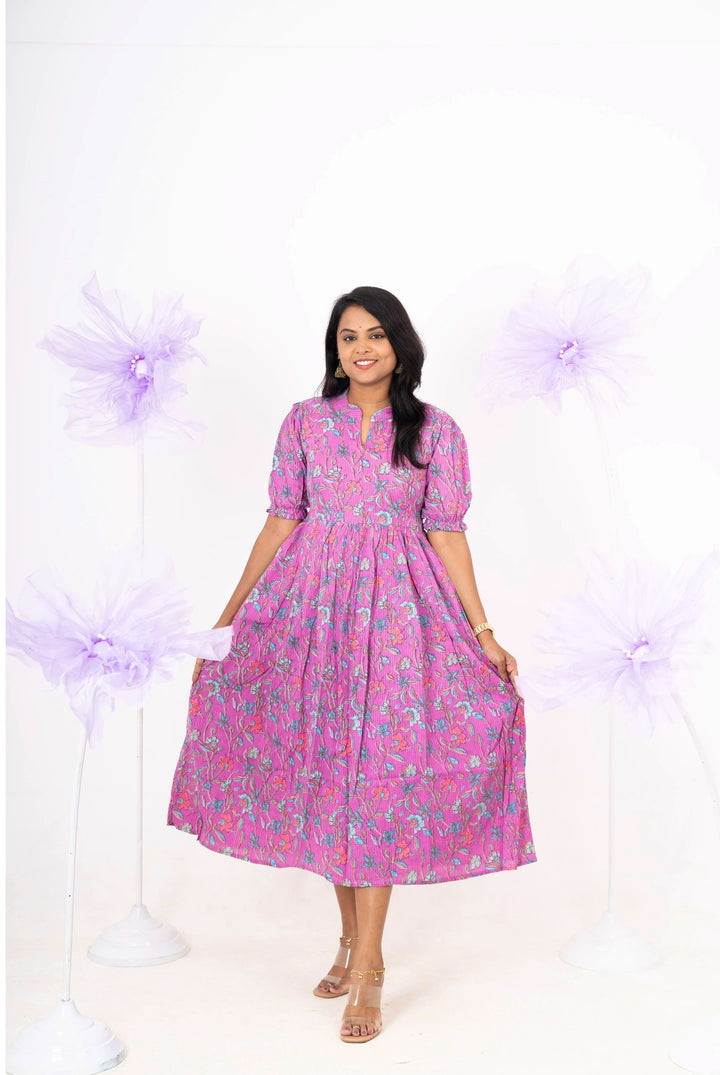 Laya   Casual dress With Lining Non-Maternity & Feeding-Friendly Dress