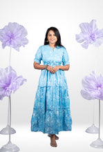 Load image into Gallery viewer, Vaanam casual Maxi Dress With Lining Non-Maternity &amp; Feeding-Friendly Dress
