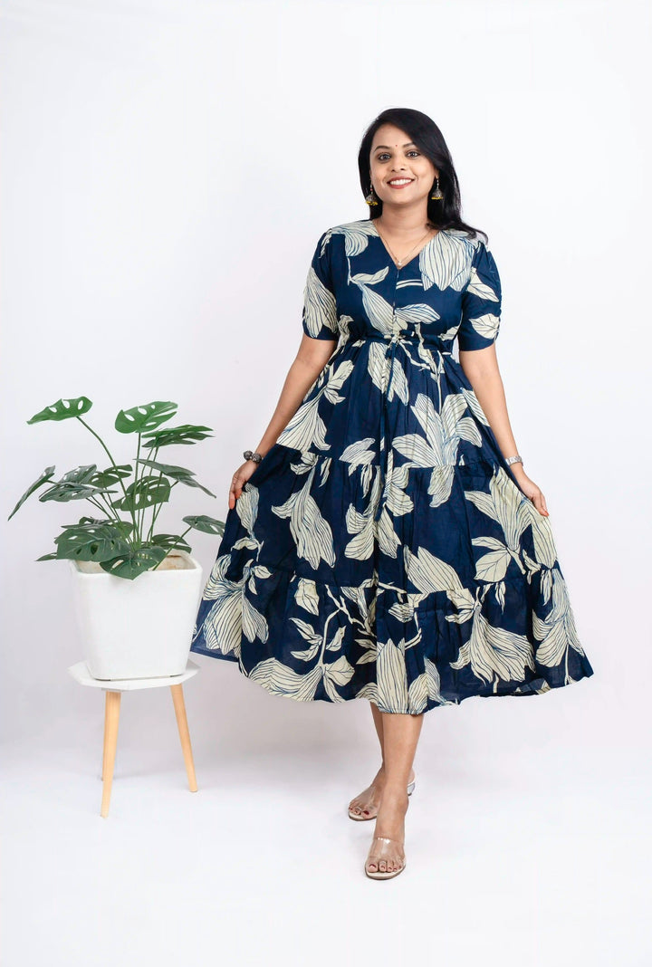 Sneha Casual Dress With Lining