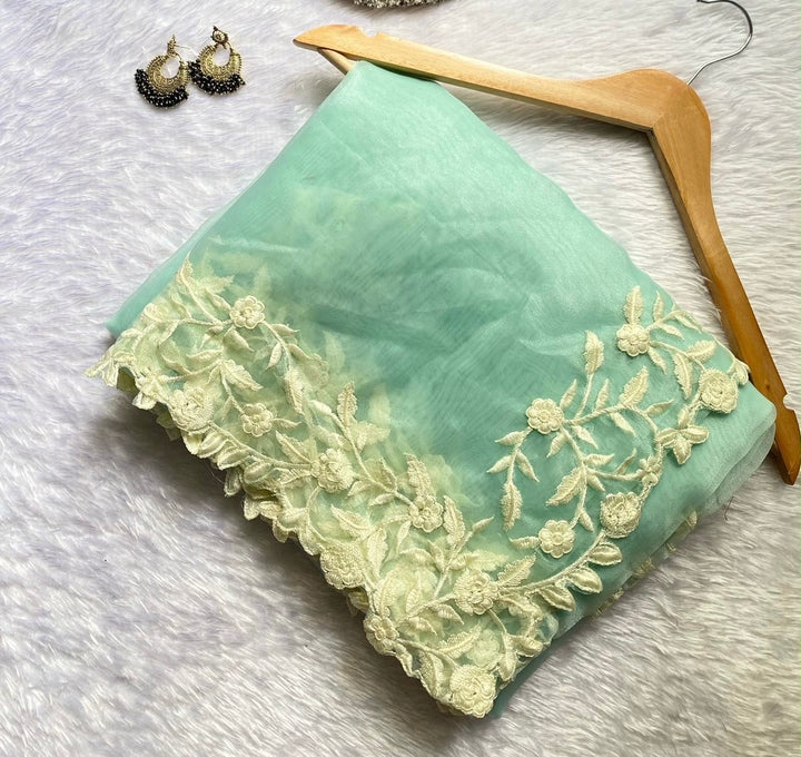 Heartly Organza Saree