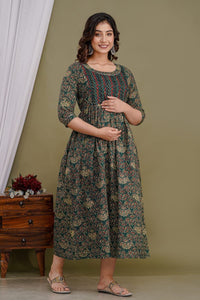 Leela Maternity Feeding  kurta