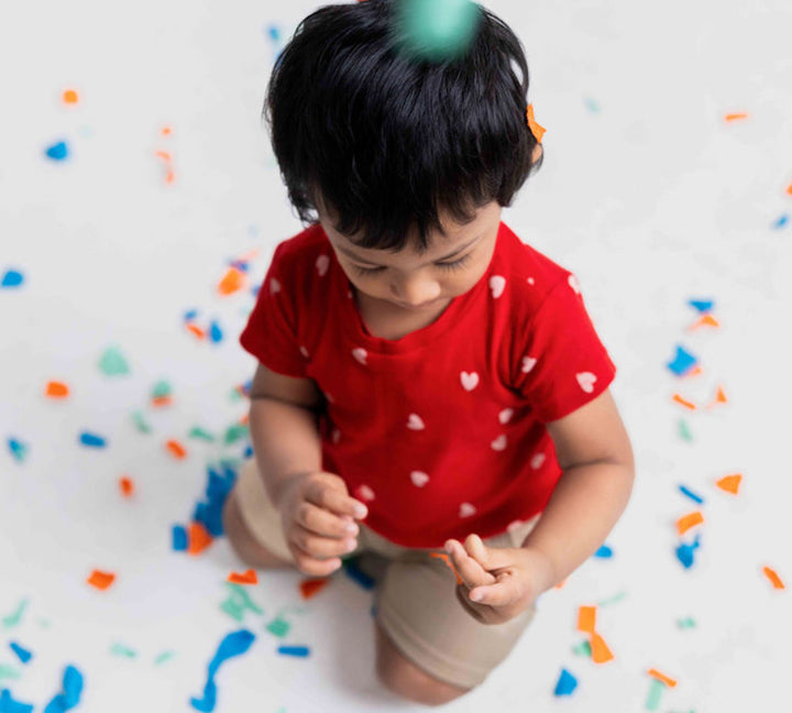 Unisex Red Baby  t-shirt( unisex )