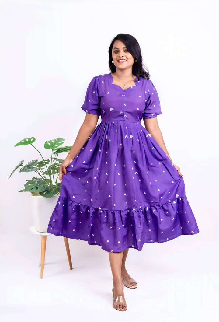 Heartly  Day to Night Dress Without Lining