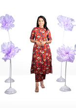 Load image into Gallery viewer, Premam cotton  Kurta set ( button opening)
