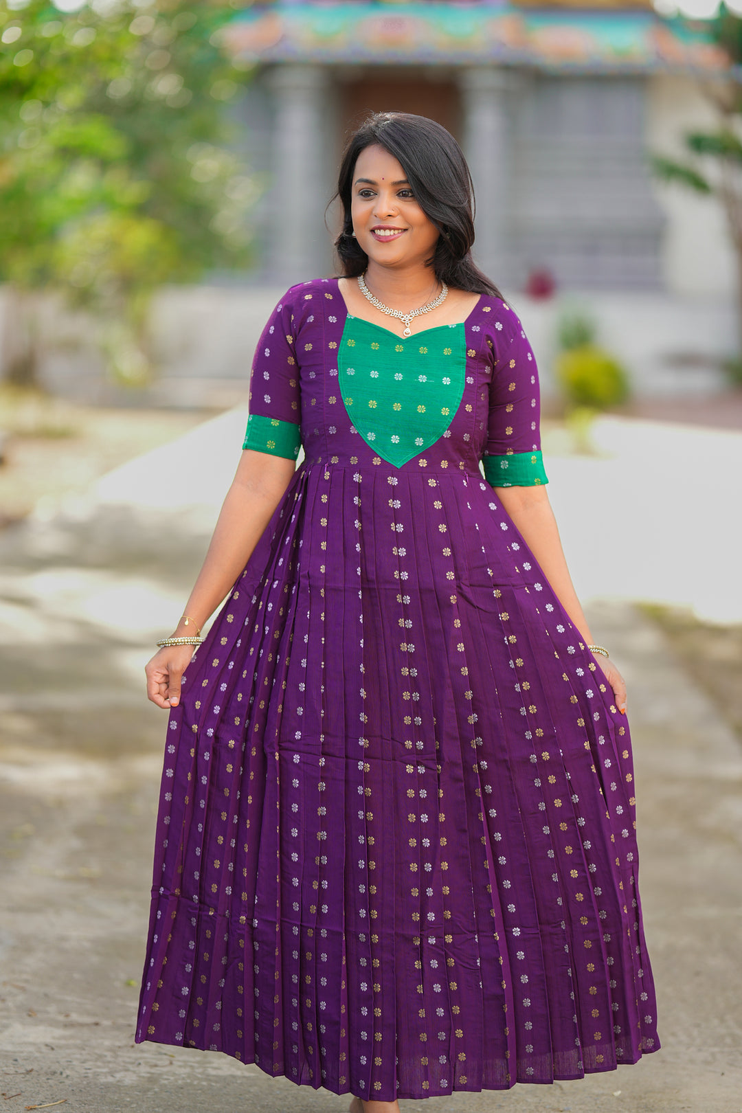 Alagu  Maxi Dress With Lining