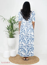 Load image into Gallery viewer, Maxi jessy Light Weight Dress ( Samaya exclusive premium fabric )
