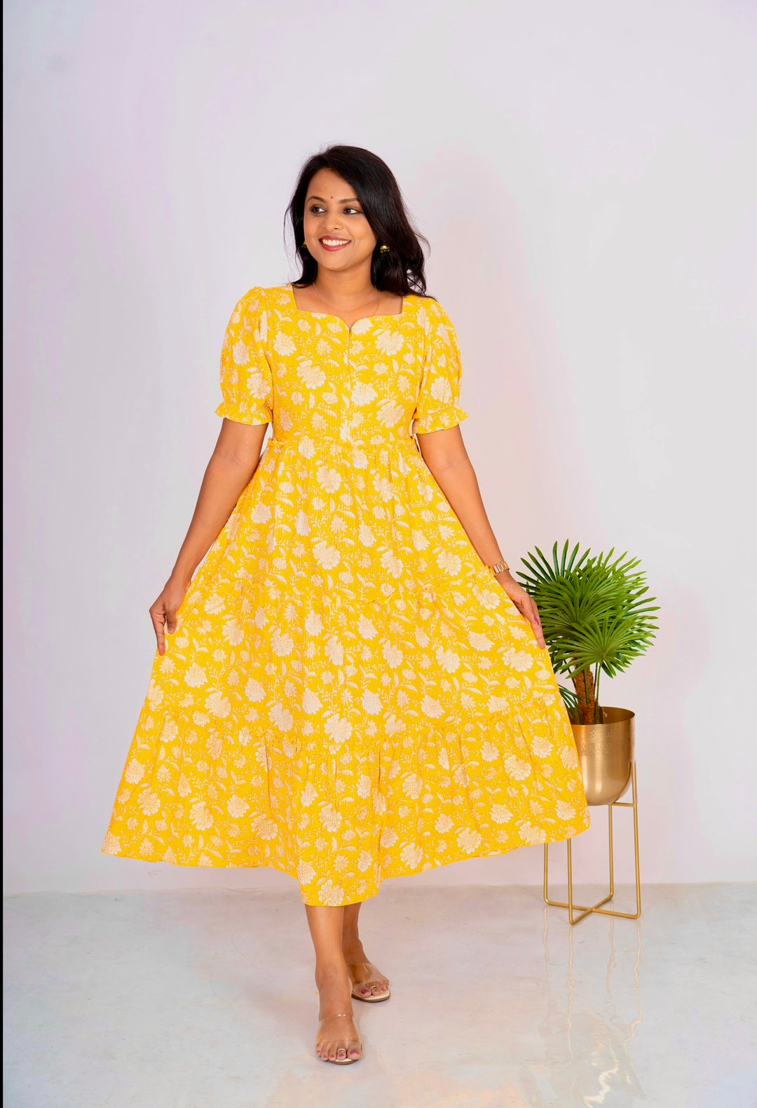 Sunshine  day to night dress without lining