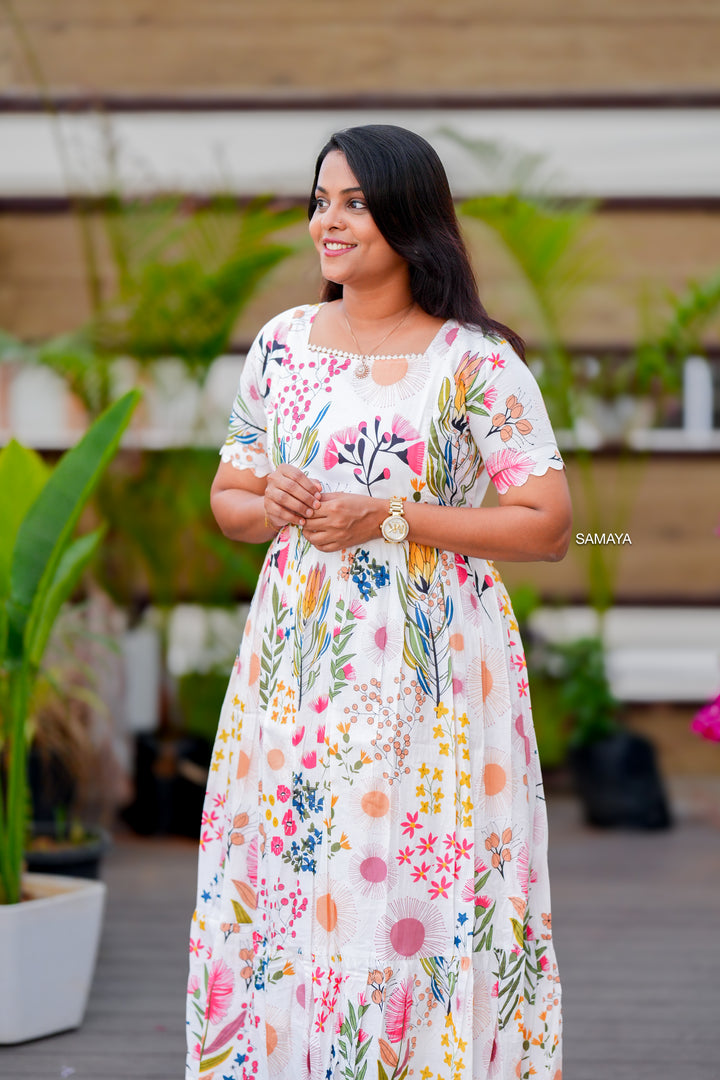Anu  midi Casual Dress With Lining