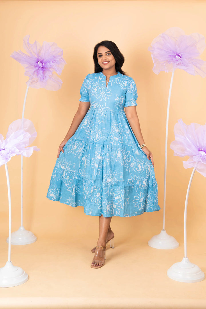 Vaanam casual  Dress With Lining