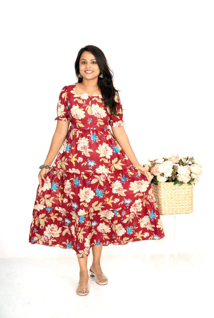 Samaya  day to night dress without lining
