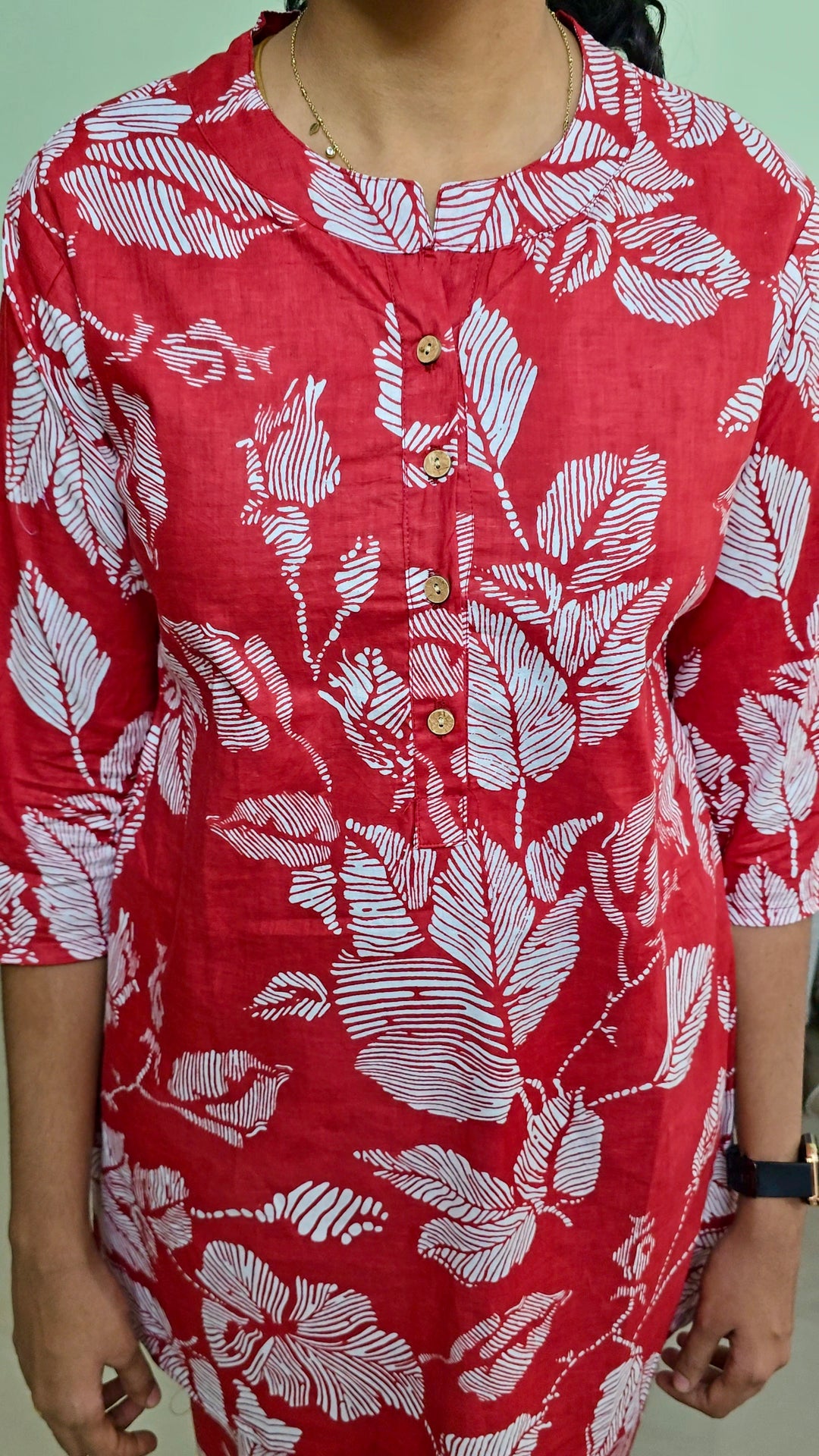 THEERA -Red Night Co-ord Set