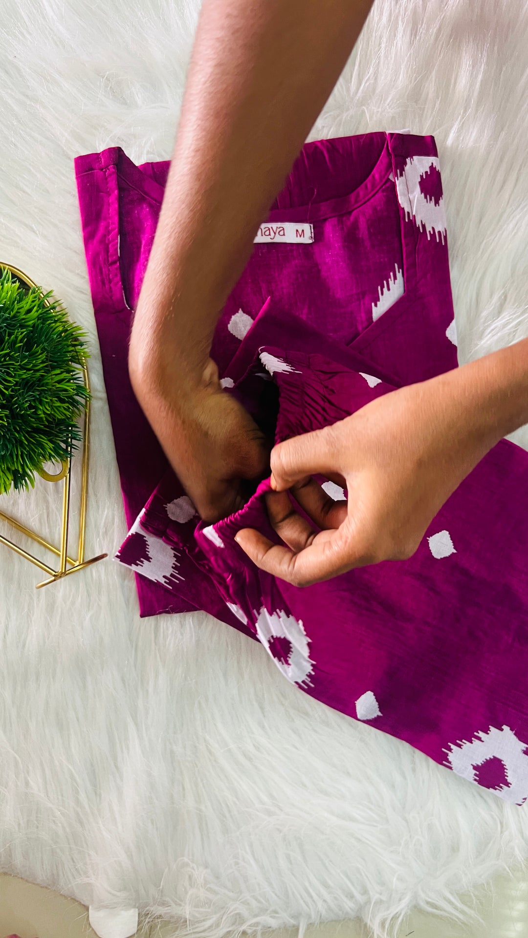 HAASYA  Night Co-ord Set