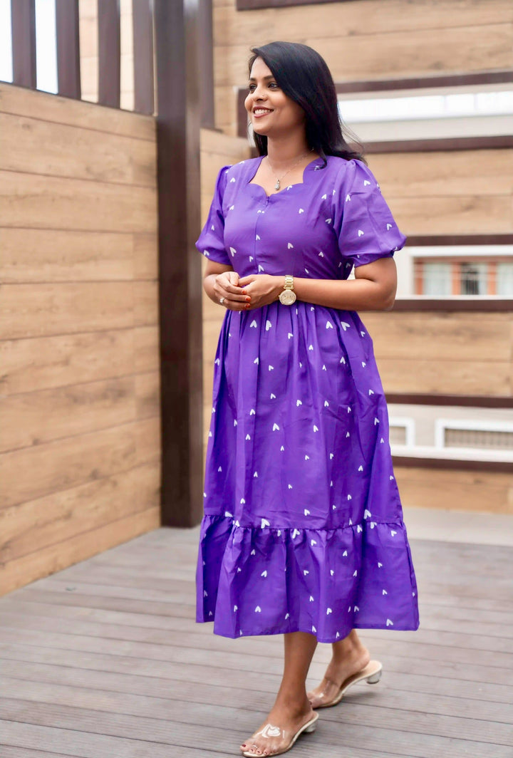 Heartly  Day to Night Dress Without Lining