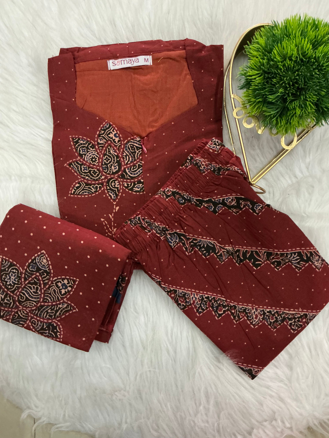 Hasini Cotton 3 piece Set with lining