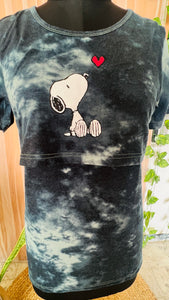 Maternity puppy T-shirt