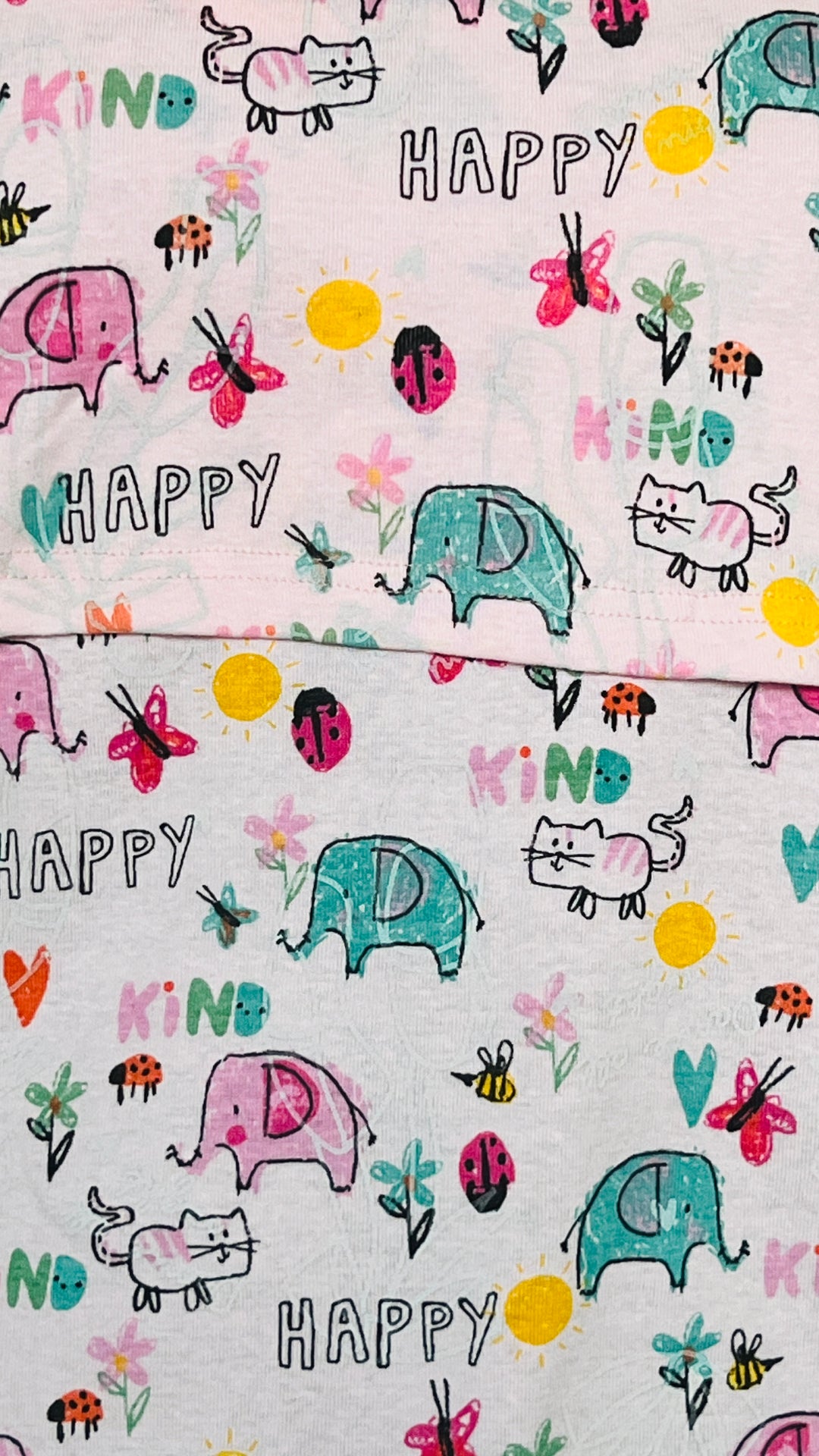 Pink Jungle Maternity T-shirt( Minor embroidery variation so sold at sale price )