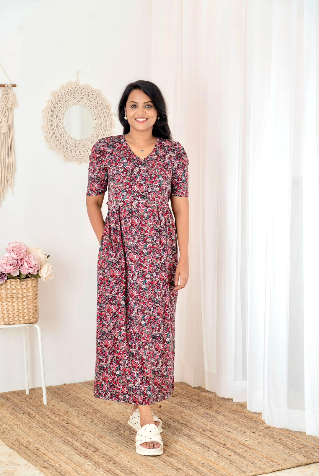 Maxi Leela Moderate Thick Weight Dress