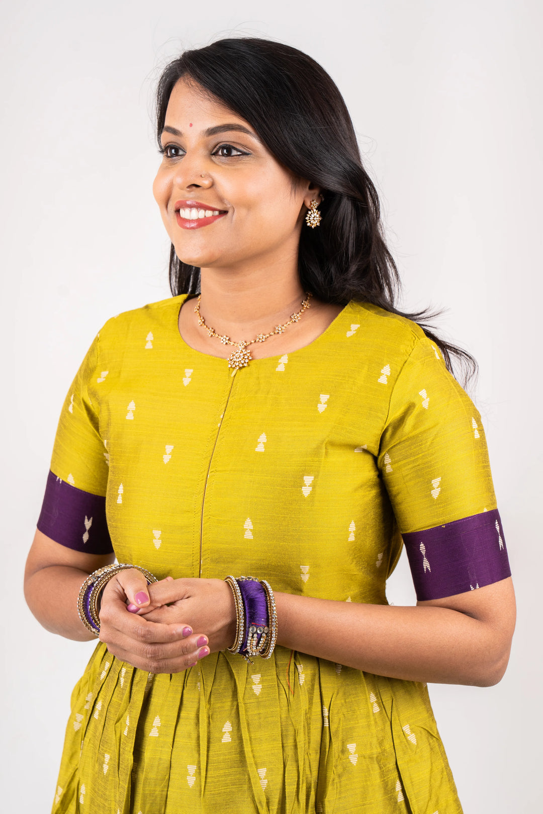 Yamuna  Dress With Lining