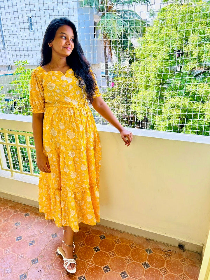 Sunshine  day to night dress without lining