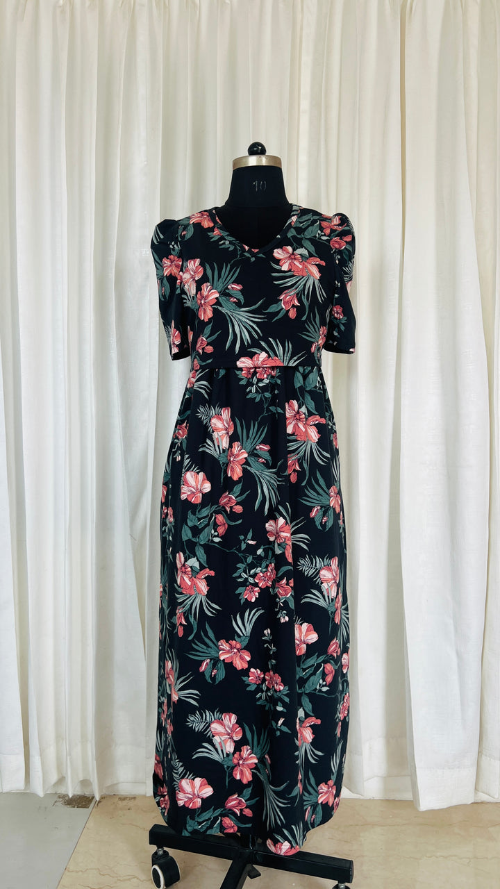 Maxi Megha  thick  Weight Dress