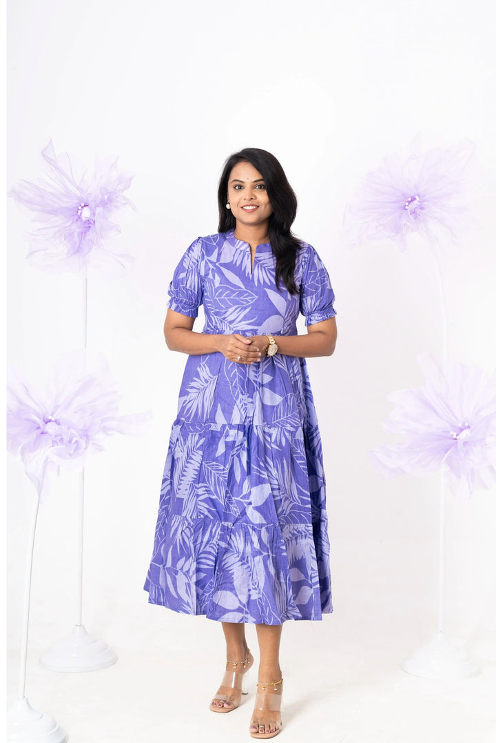 Akshara casual  Dress With Lining