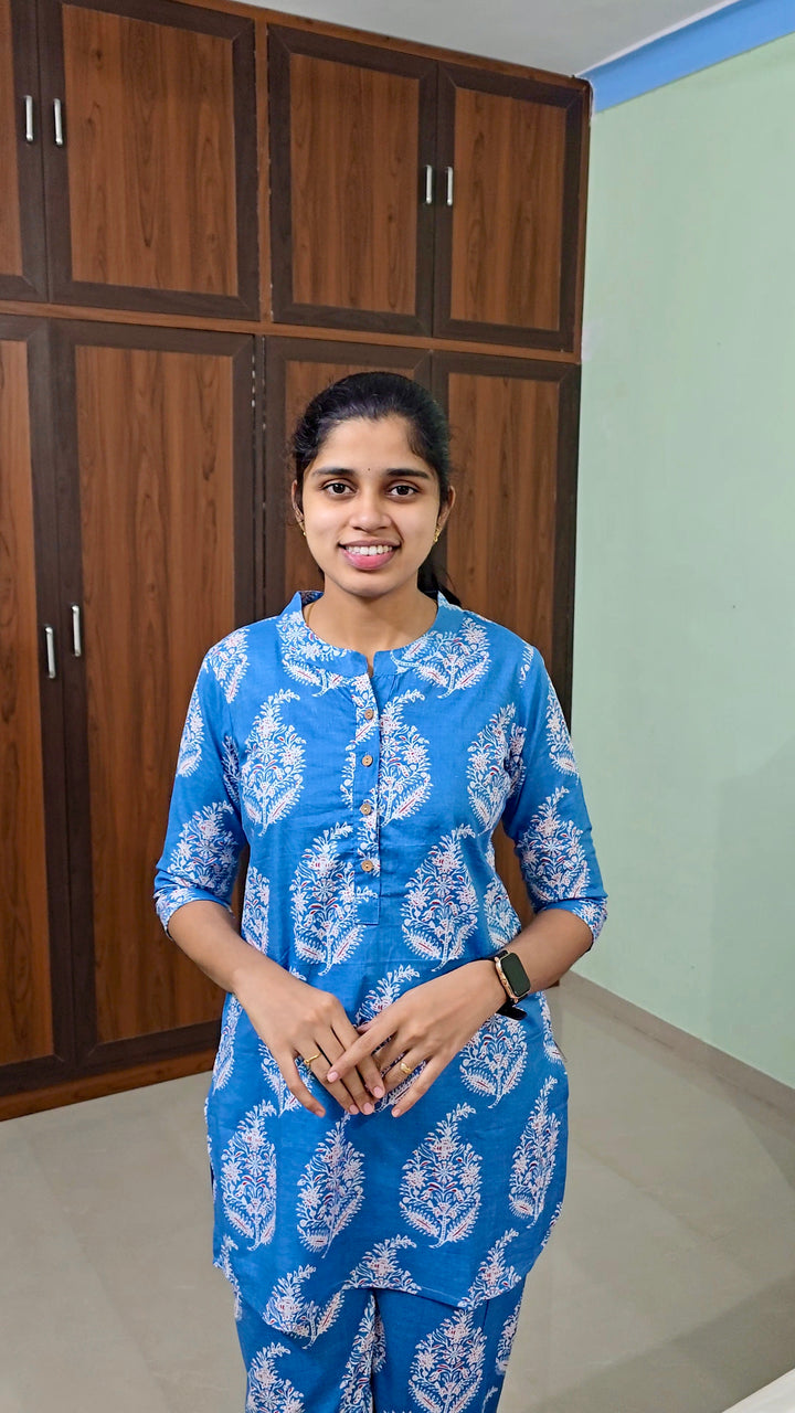 THEERA -Sky Night Co-ord Set