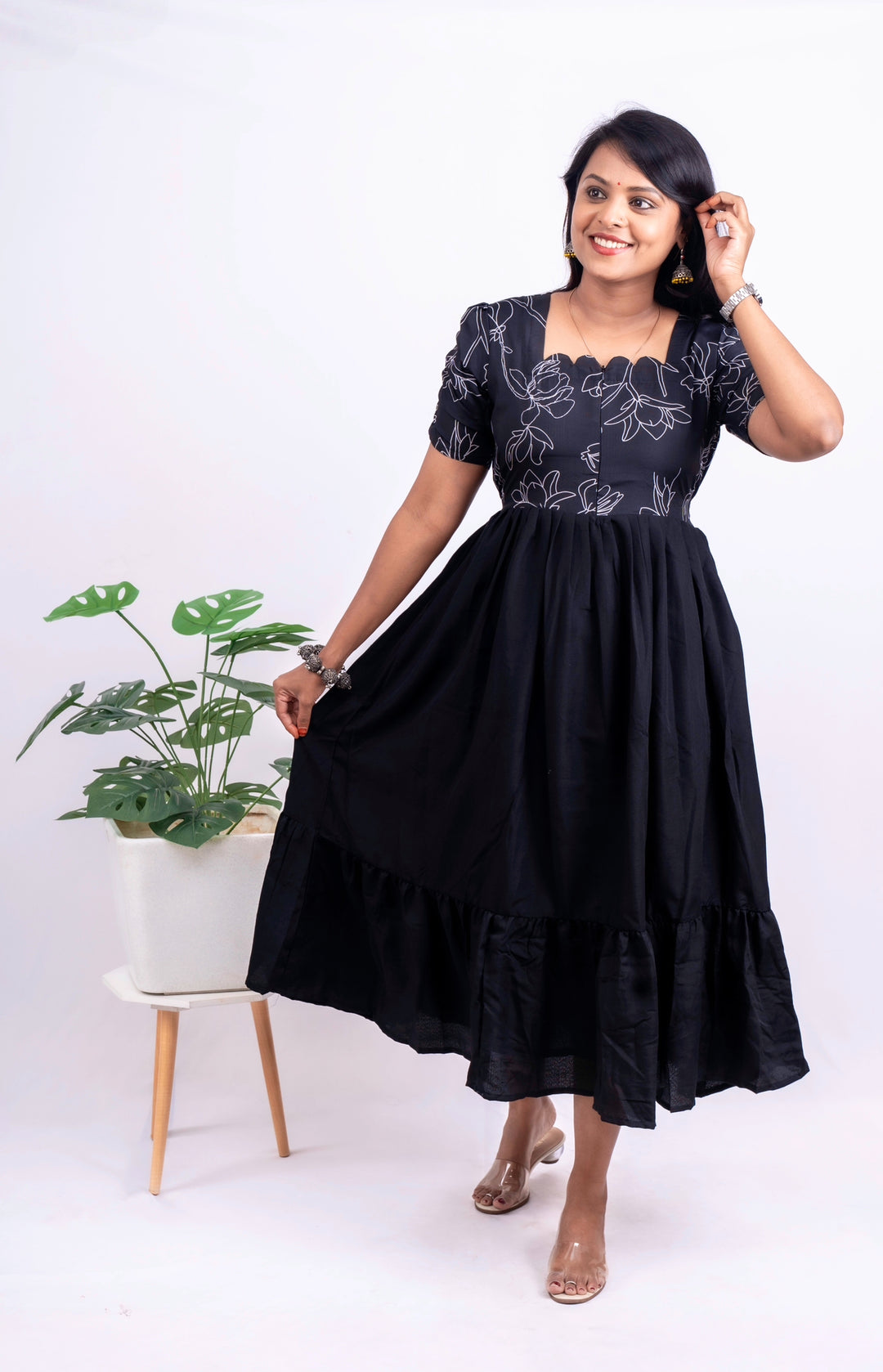 Maya Casual Dress With Lining