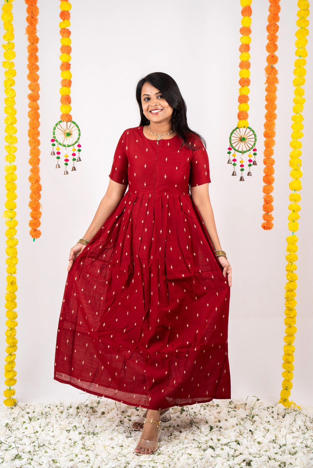 Sundari   Dress With Lining