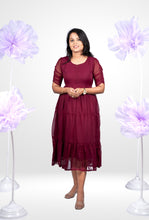 Load image into Gallery viewer, Senorita  georgette casual  Dress With Lining
