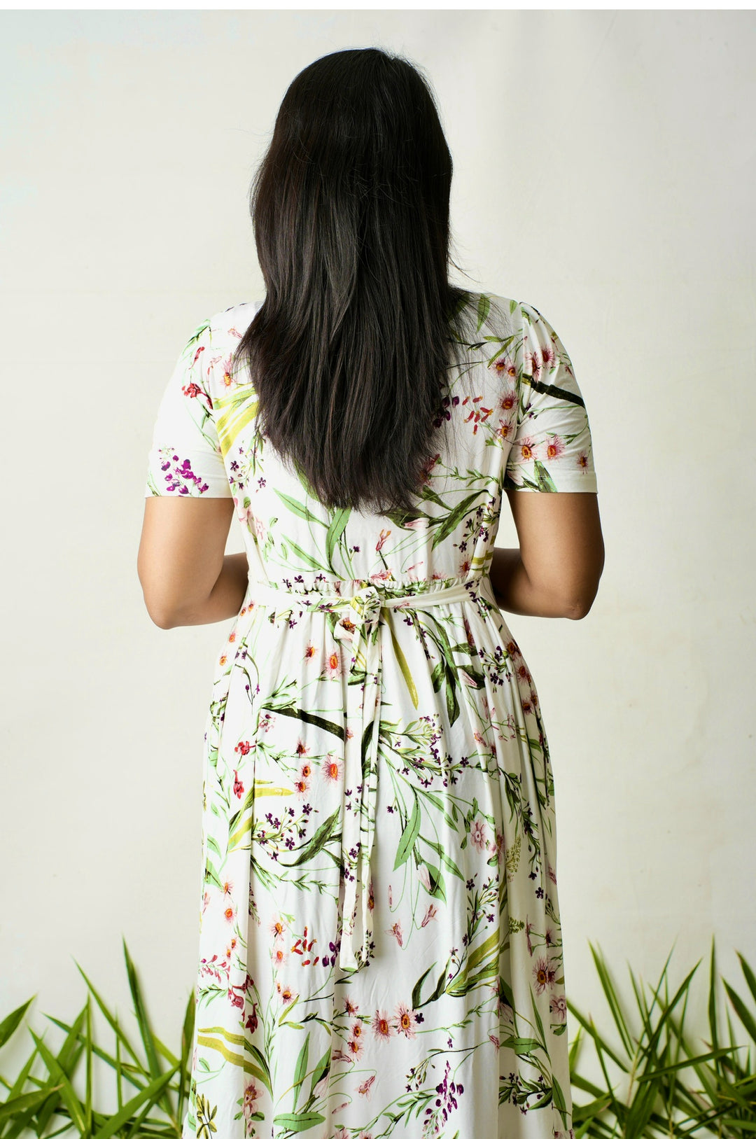 Luxury Maxi Amore Dress with frill light weight