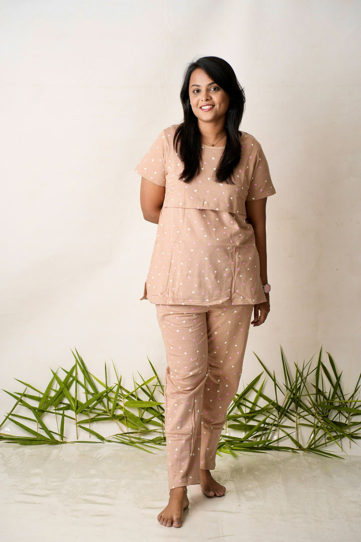 Sandle Heart Feeding Pant sweater Set winter(stain in the pant set so sold at 399₹)