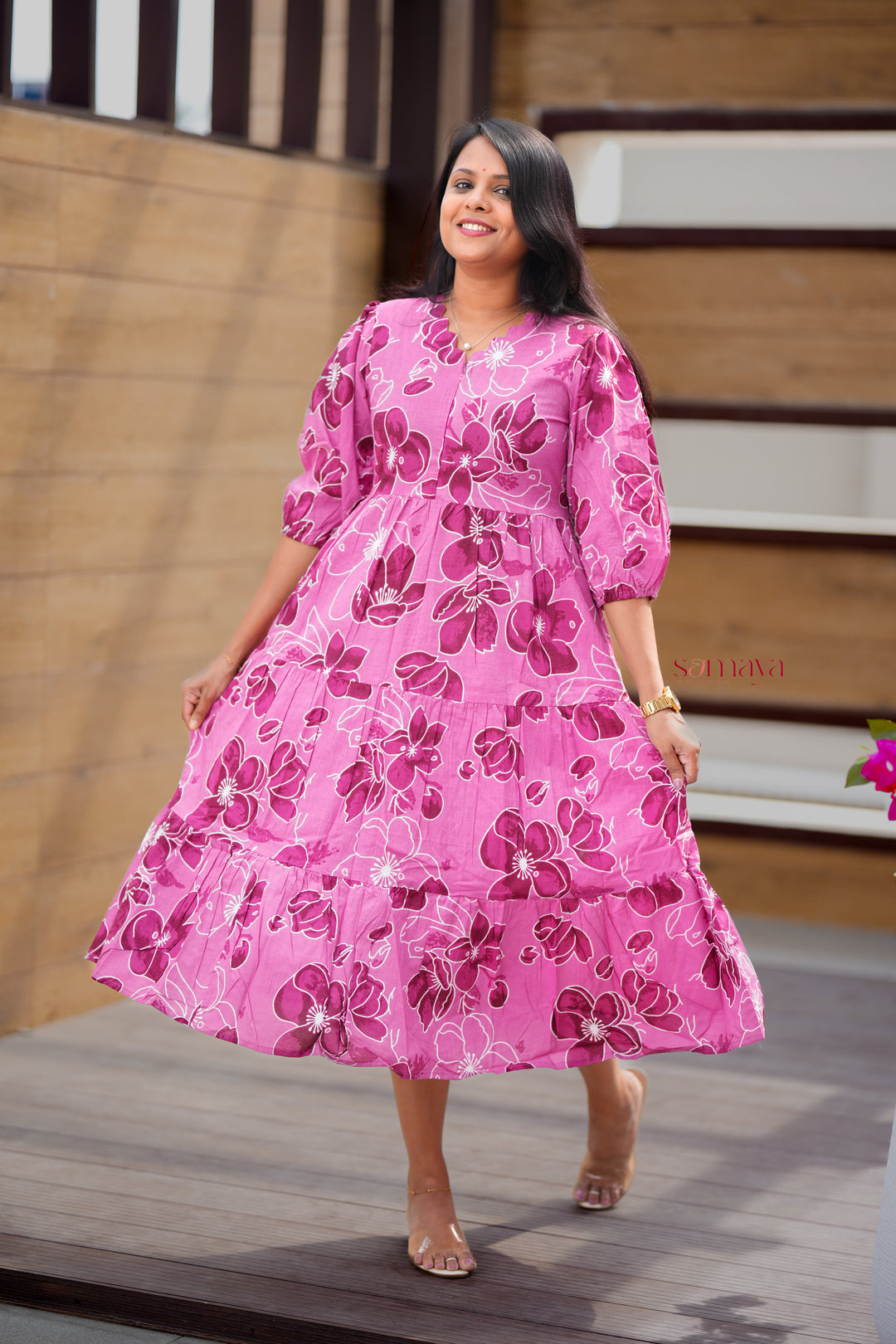 Riya day to night dress without lining