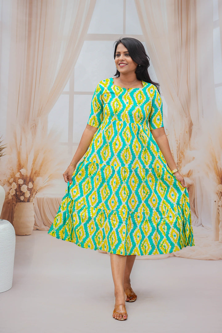Leela day to night dress without lining