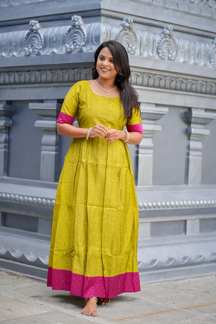 Geethanjali maxi Dress   With Lining