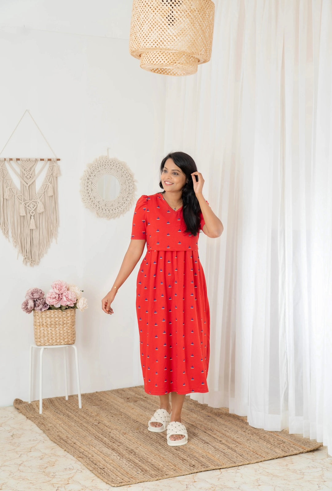Midi Riya Thick Dress