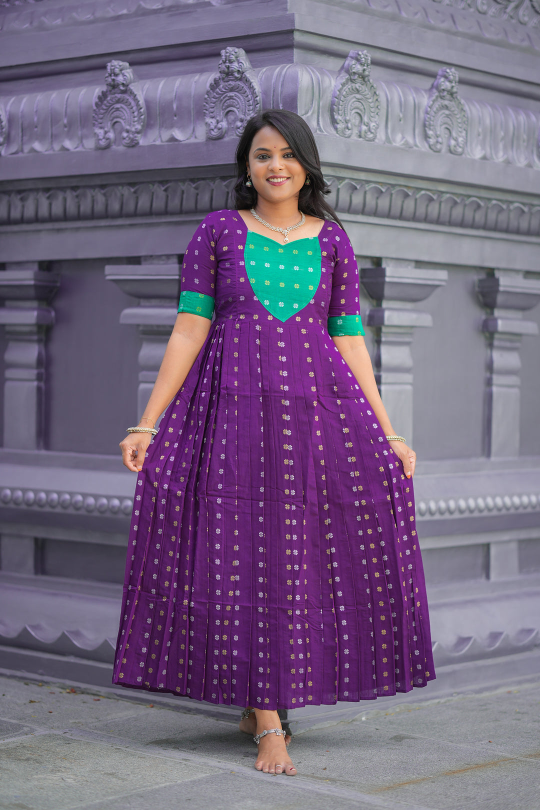 Alagu  Maxi Dress With Lining