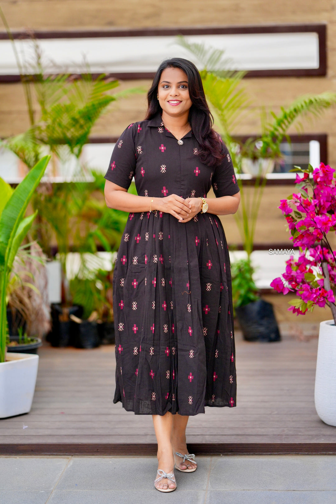 Laya Casual Dress With Lining