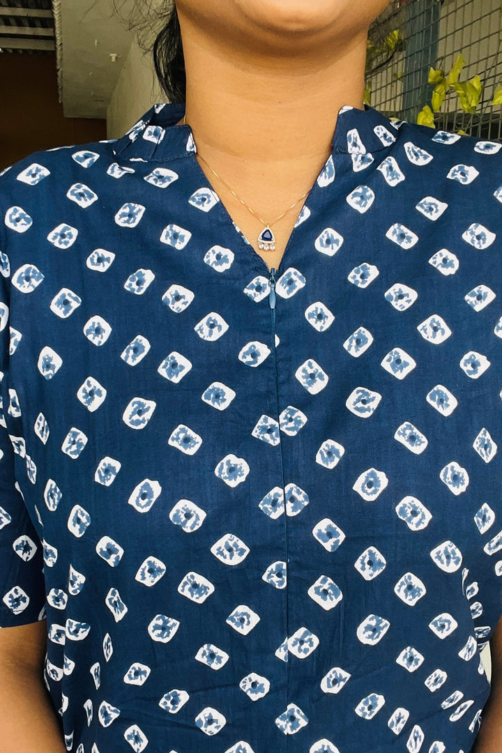 Navy Blue Night Co-ord Set