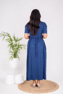 Maxi  Navy Light Weight Dress