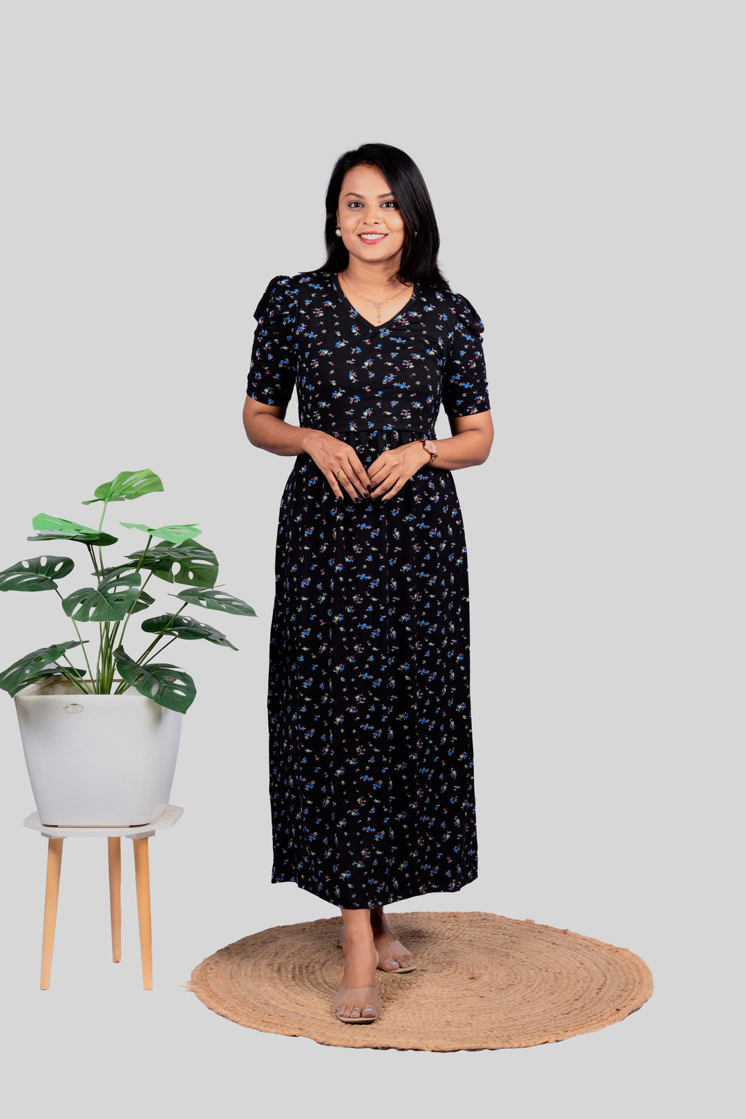 Maxi Pink & Stella Combo Pack Of Two dress