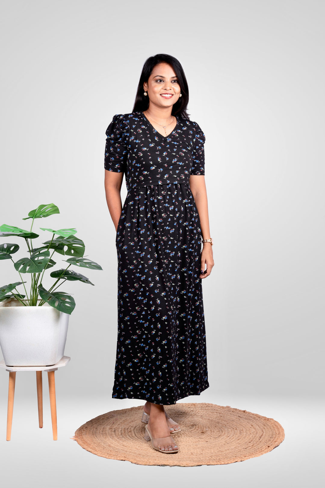 Maxi Pink & Stella Combo Pack Of Two dress