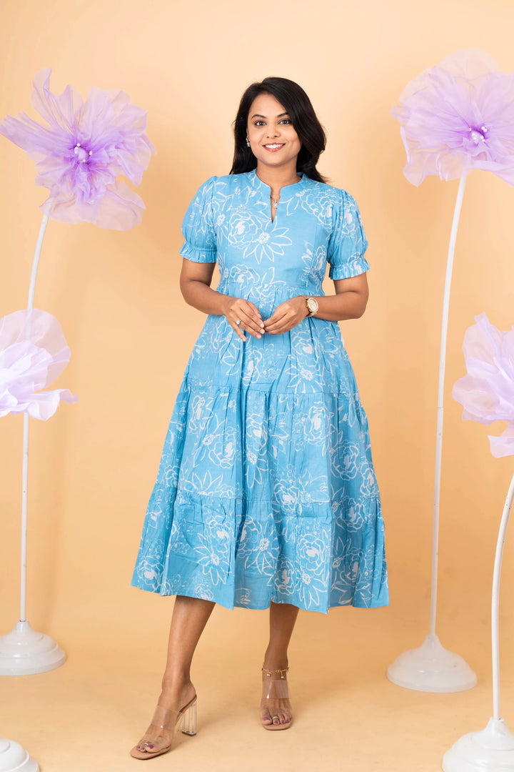 Vaanam casual  Dress With Lining