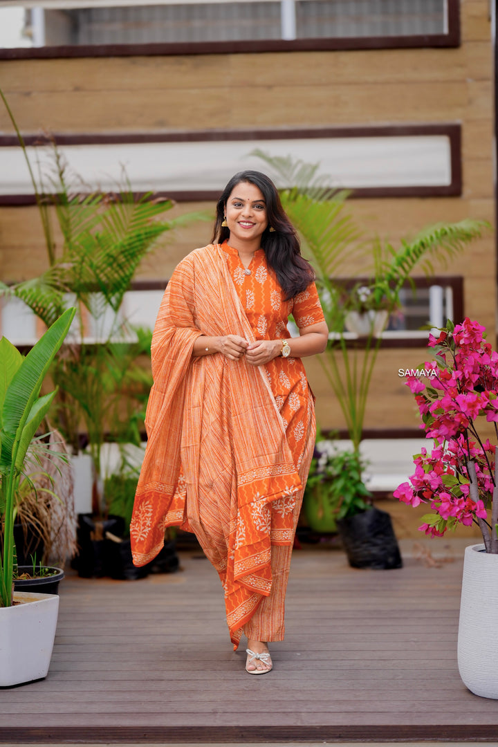 Pavilam Cotton 3 piece Set with lining