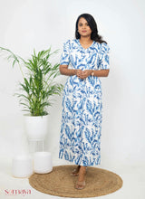 Load image into Gallery viewer, Maxi jessy Light Weight Dress ( Samaya exclusive premium fabric )
