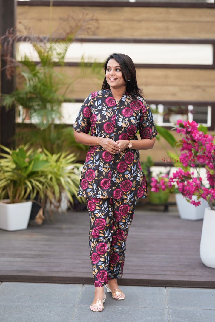 Theera- Roja day to night  Co-ord Set