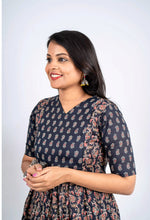 Load image into Gallery viewer, Maxi Deekshitha Maternity Feeding day to night dress without lining
